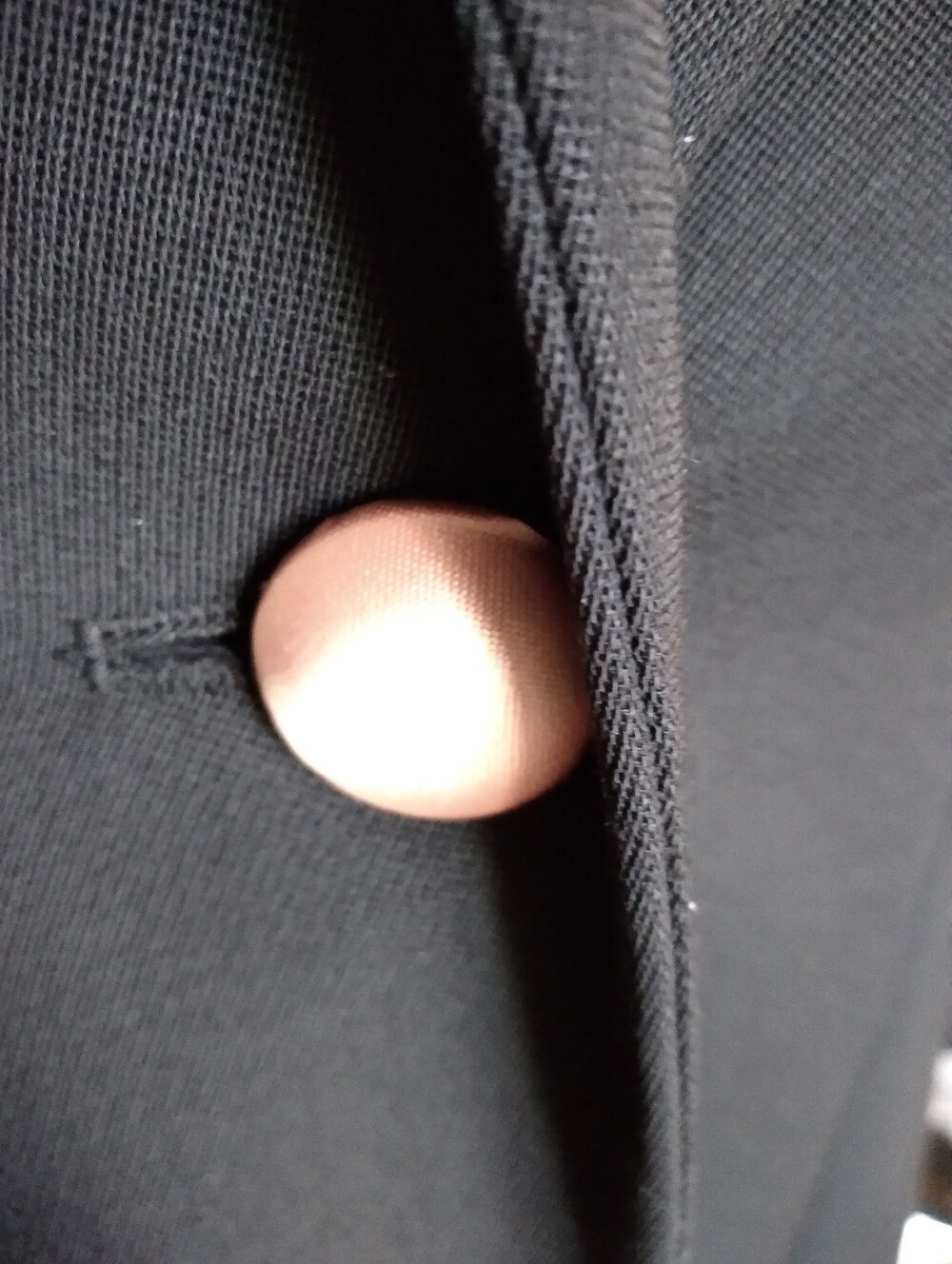 Women's Wool Blend Lined Black Mid Length Jacket Sz 4 In Excellent Condition - Picture 6 of 13